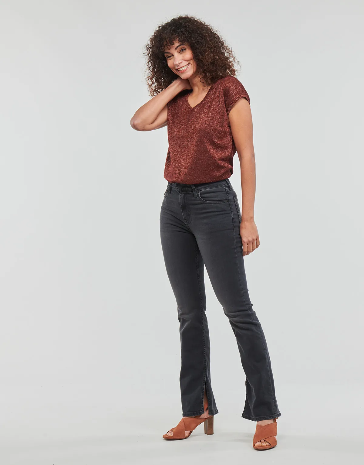 725 HR SLIT BOOTCUT